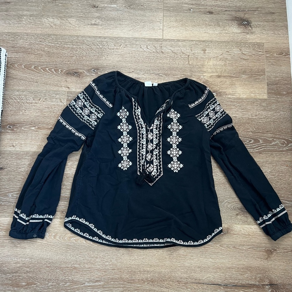 GAP Long Sleeve Blouse